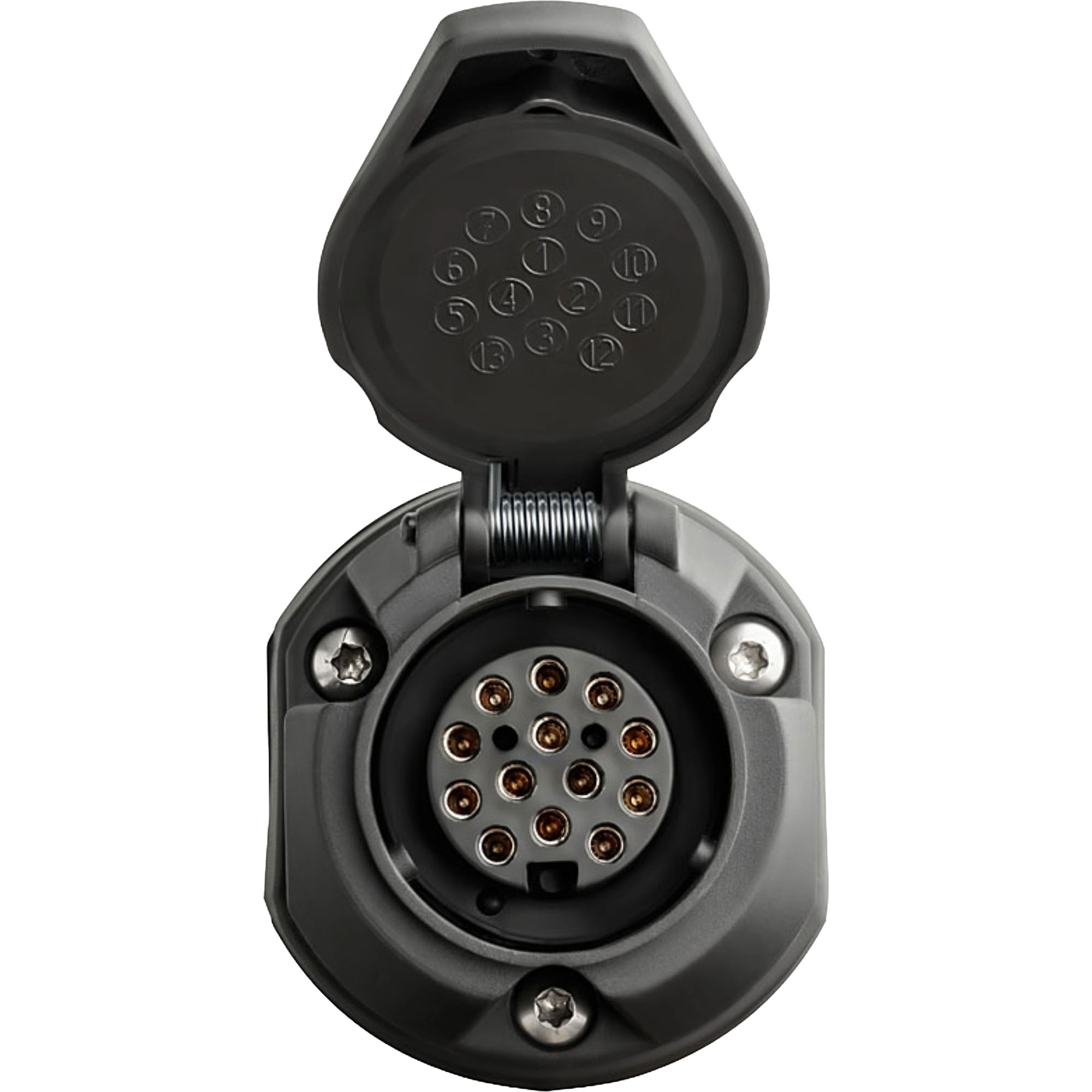 réducteur de tension 24 V 12 plots sur socle 12 V 13 plots