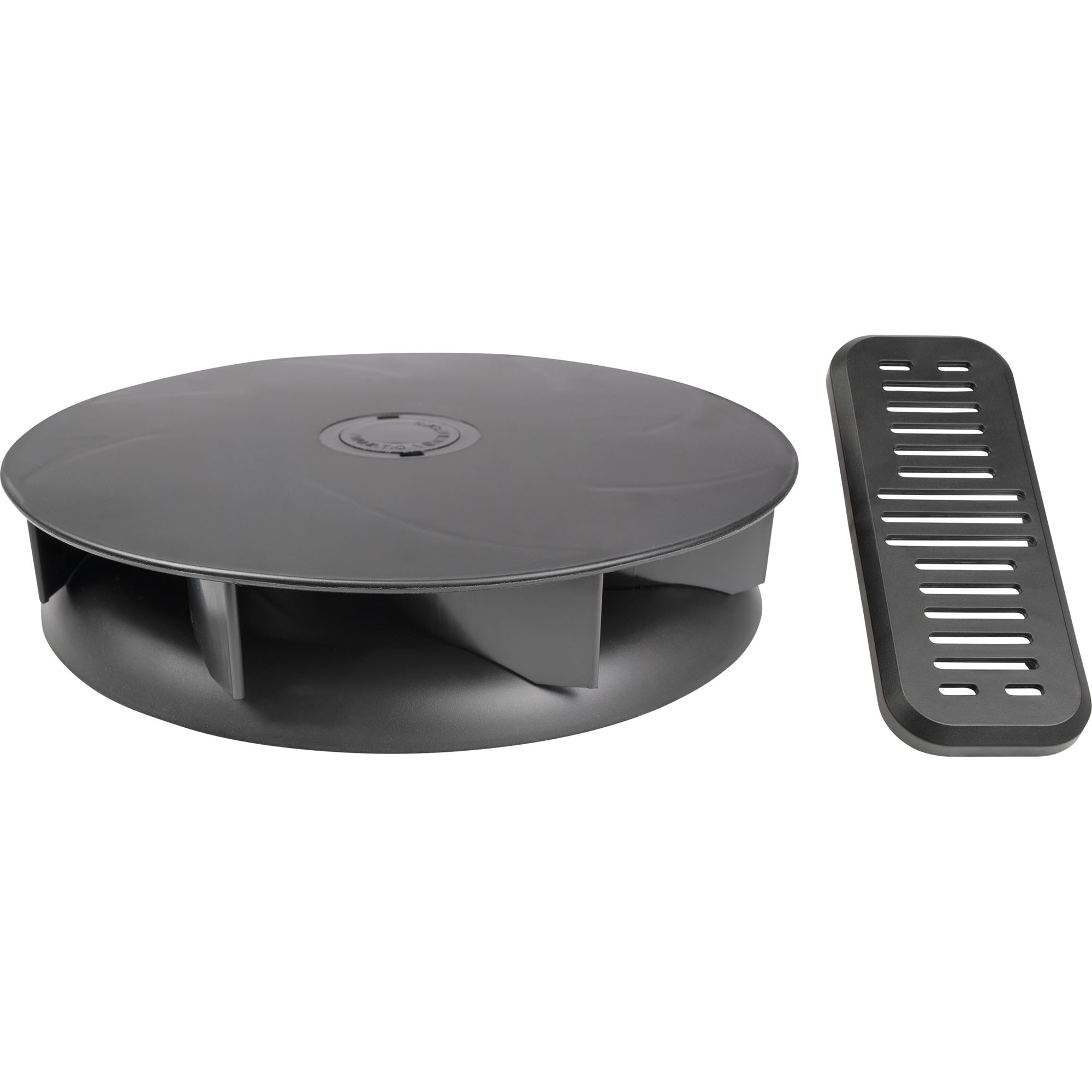 Ventilateur avec ventilateur mécanique, extra plat, intérieur rectangl