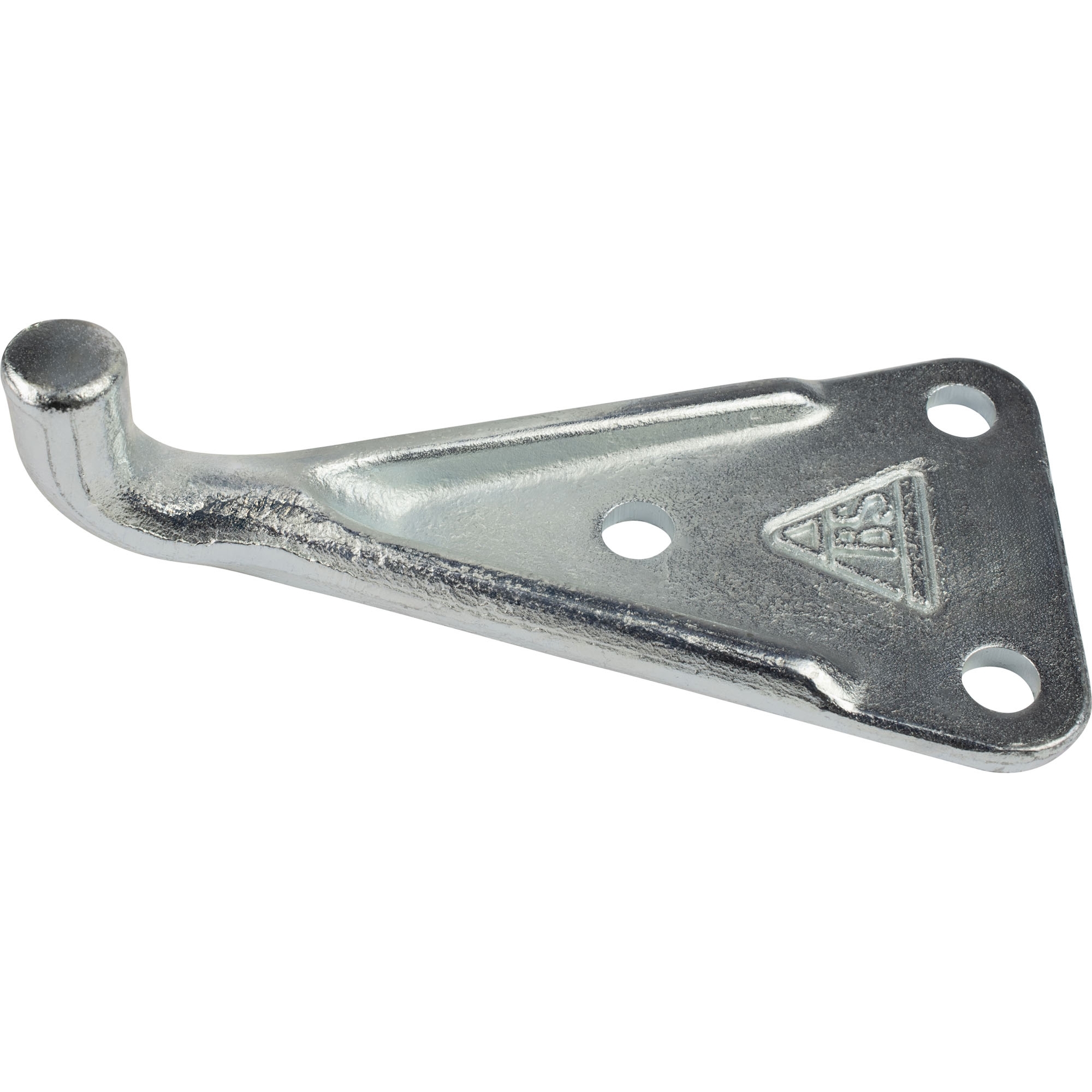 Crochet pour fermeture excentrique, sur platine fixation 3 trous