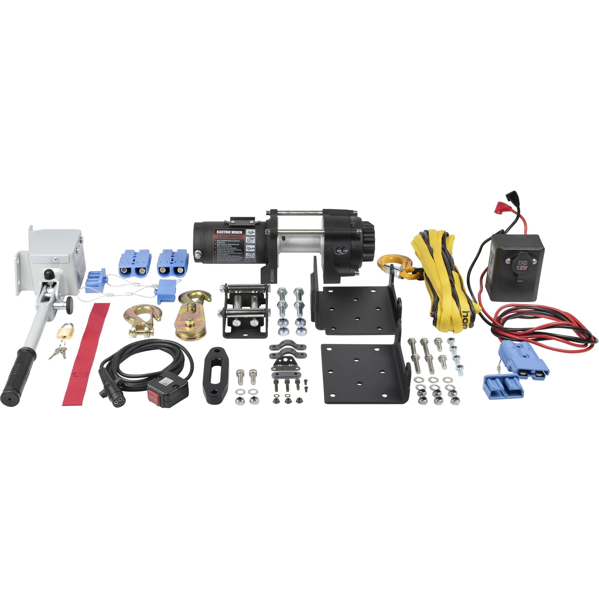 Treuil Gamma, 12 V, force de traction 1600 kg