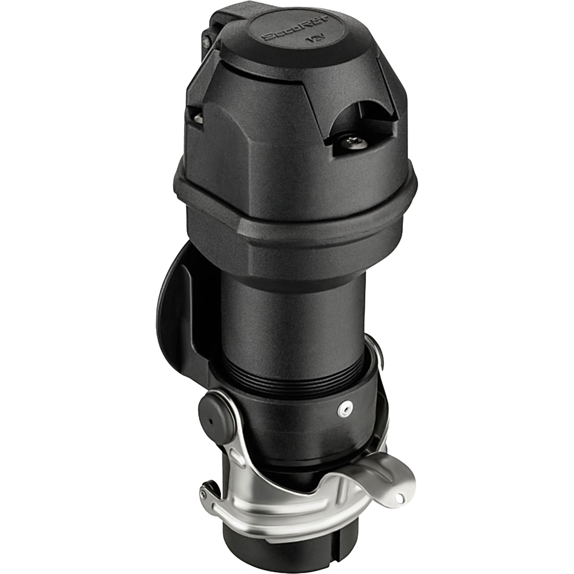 Réducteur de tension 24V, mâle 15 plots, à 12V femelle  7 plots