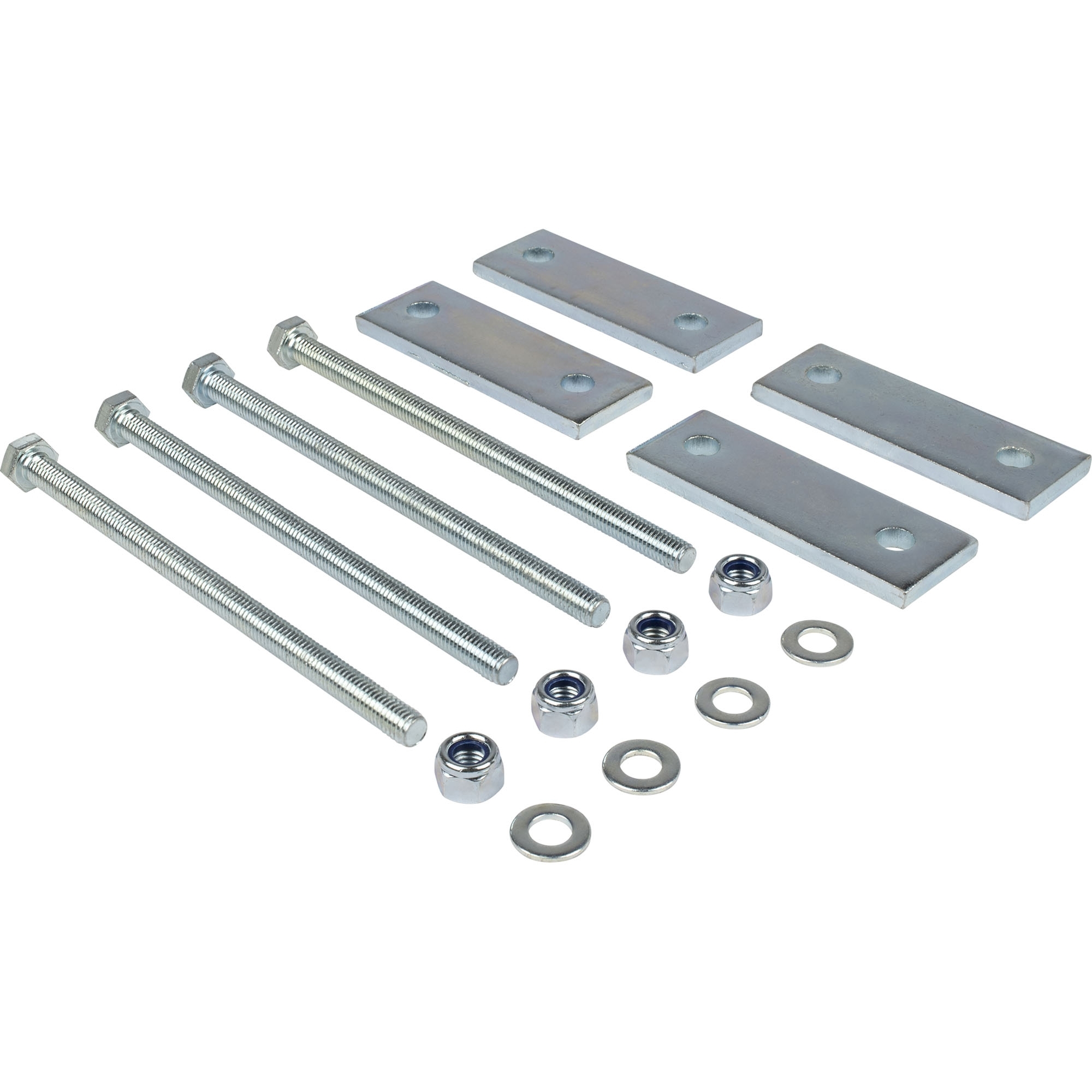 Brides de fixation coffre de rangement, montage sur timon