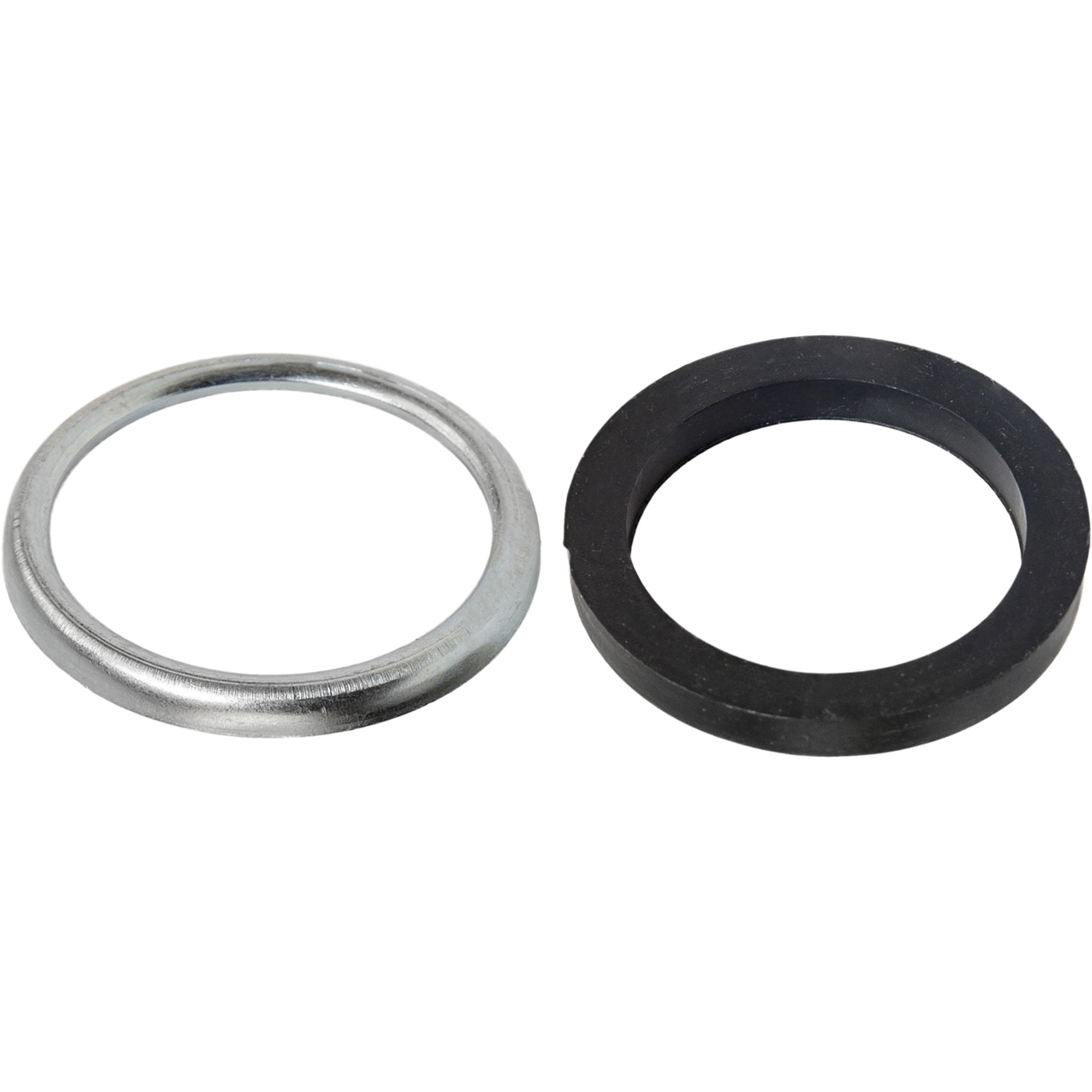 Amortisseur en caoutchouc Knott avec bague de support