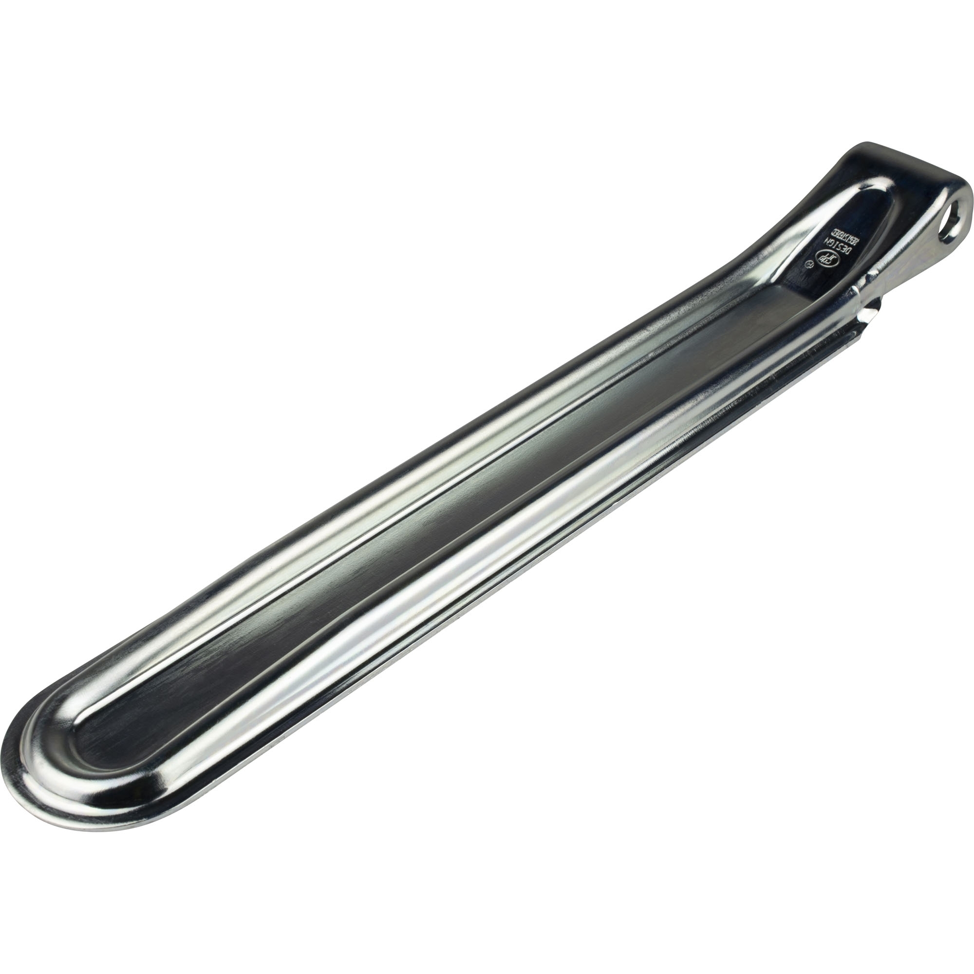 Penture de ridelle longueur 376mm, profil en M 56 x 15 x 2,5 mm