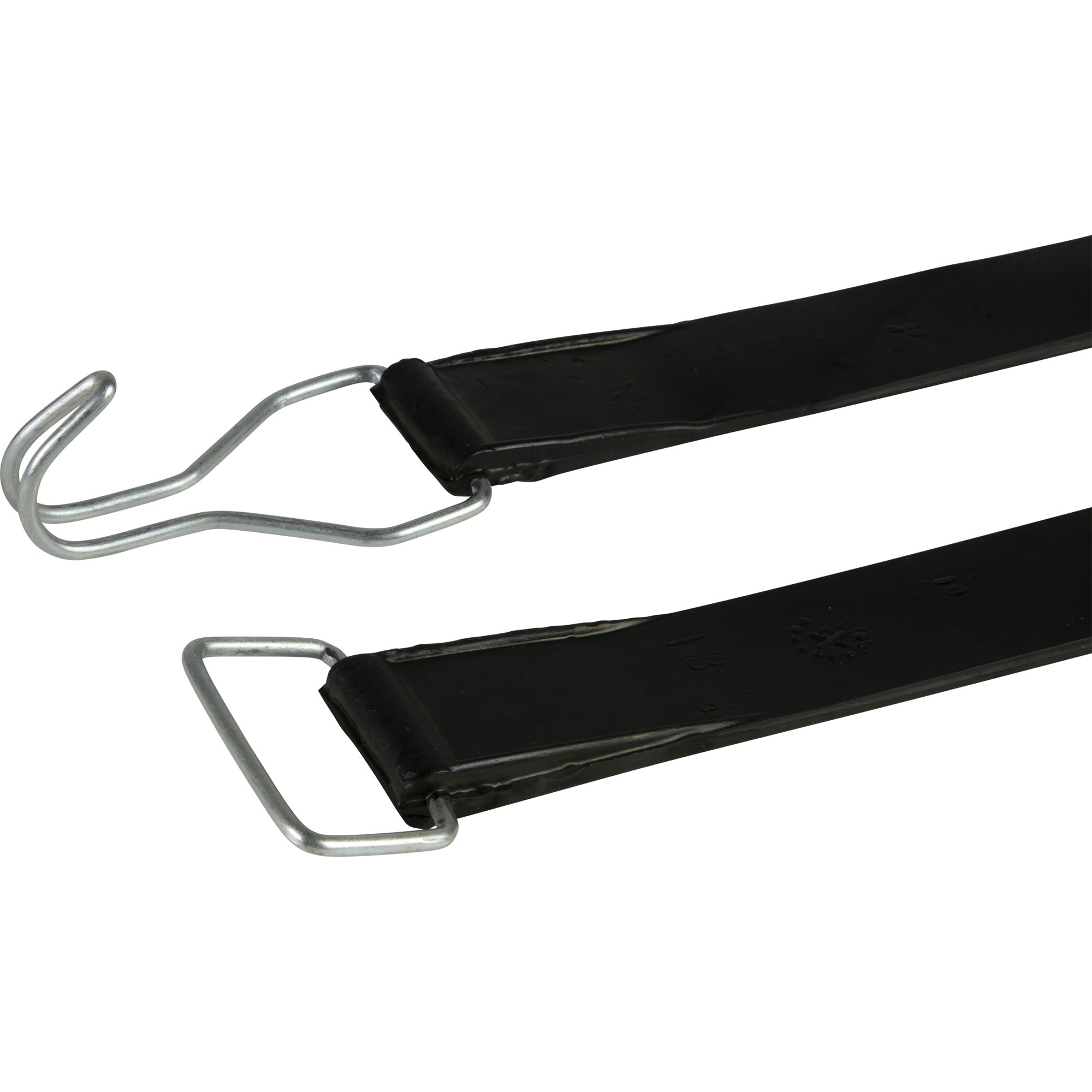 2 x Bande élastique/crochet double et œillet, 610 mm, Largeur 35 mm