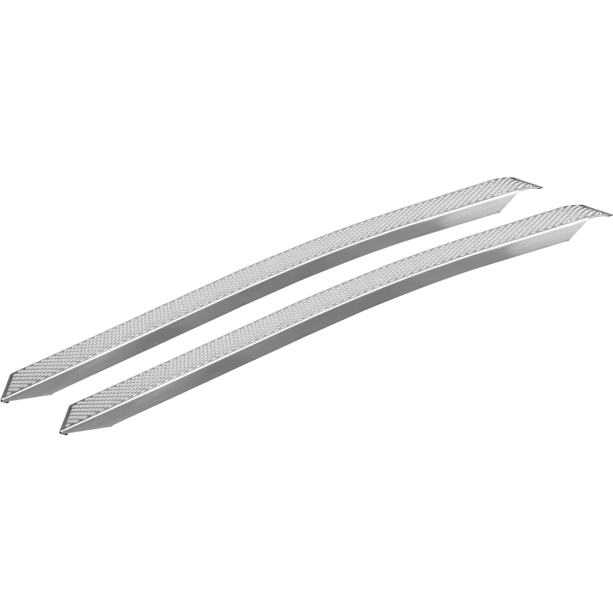 1 Paire Rampe de chargement incurvée, alu, L 250 0mm, 1000 kg