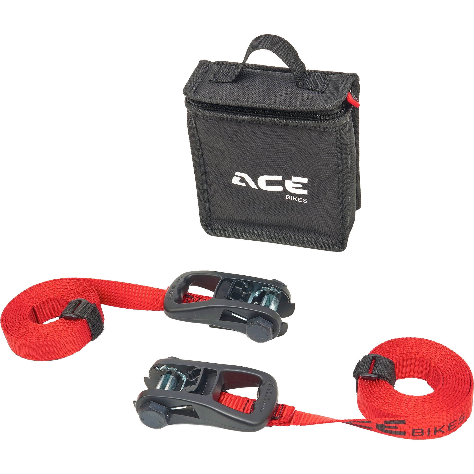 Ensemble de sangles d'arrimage pour moto, ACEBIKES, L 2500 mm, 300daN