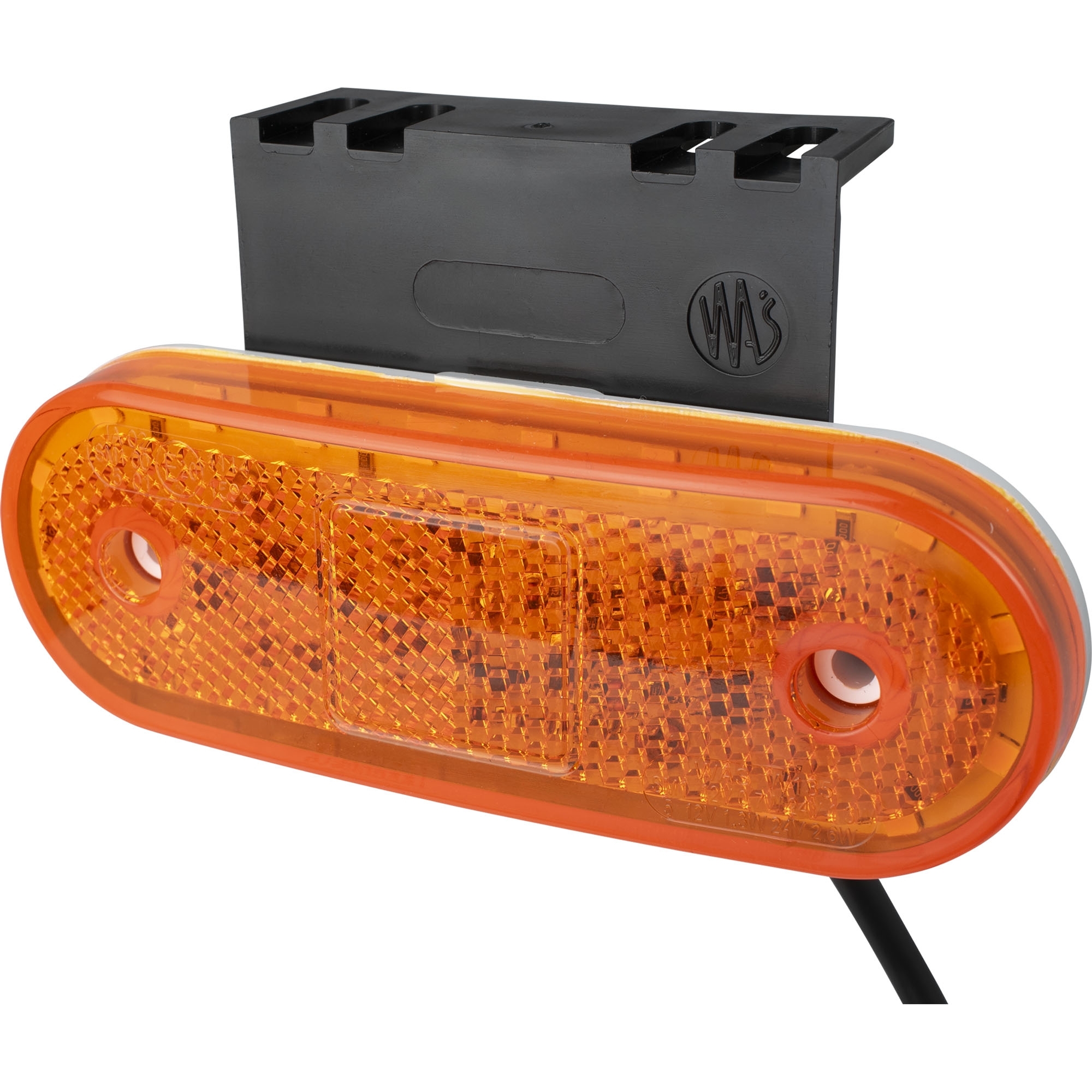Feu latéral orange  LED, 12/24 V