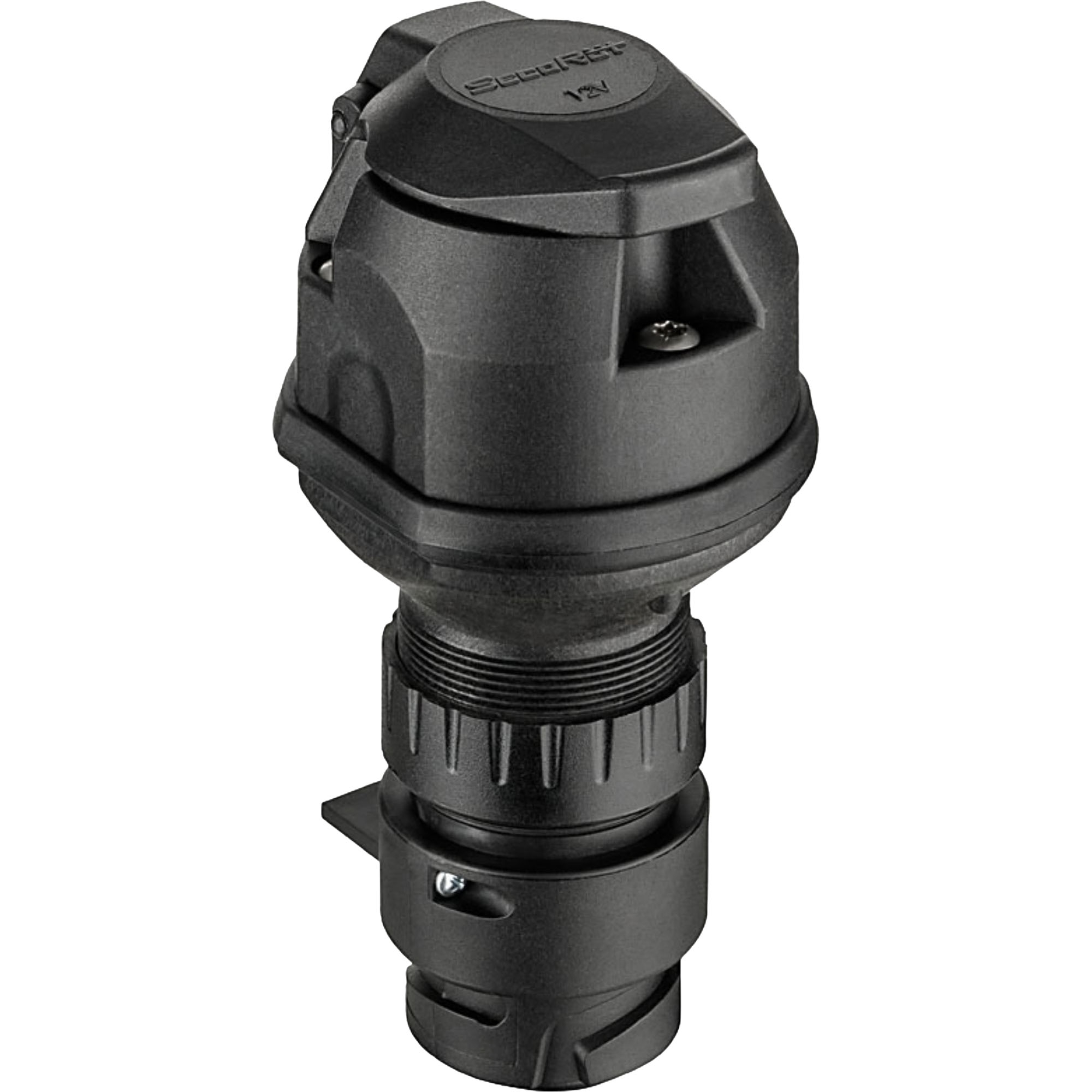 Réducteur de tension 24V, mâle 13 plots, à 12V femelle  13 plots