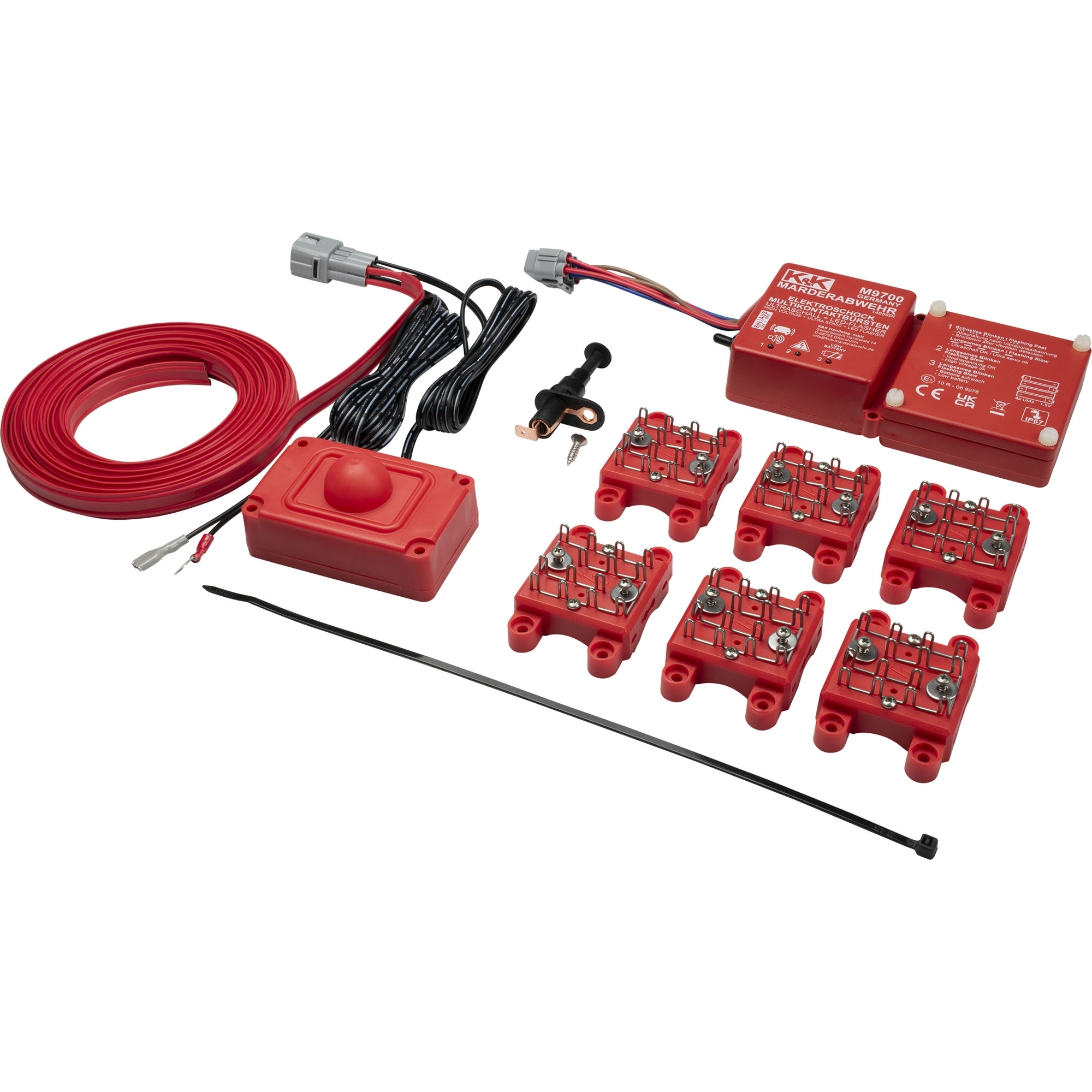 Dissuasion des fouines, appareil combiné, alimenté par batterie, M9700