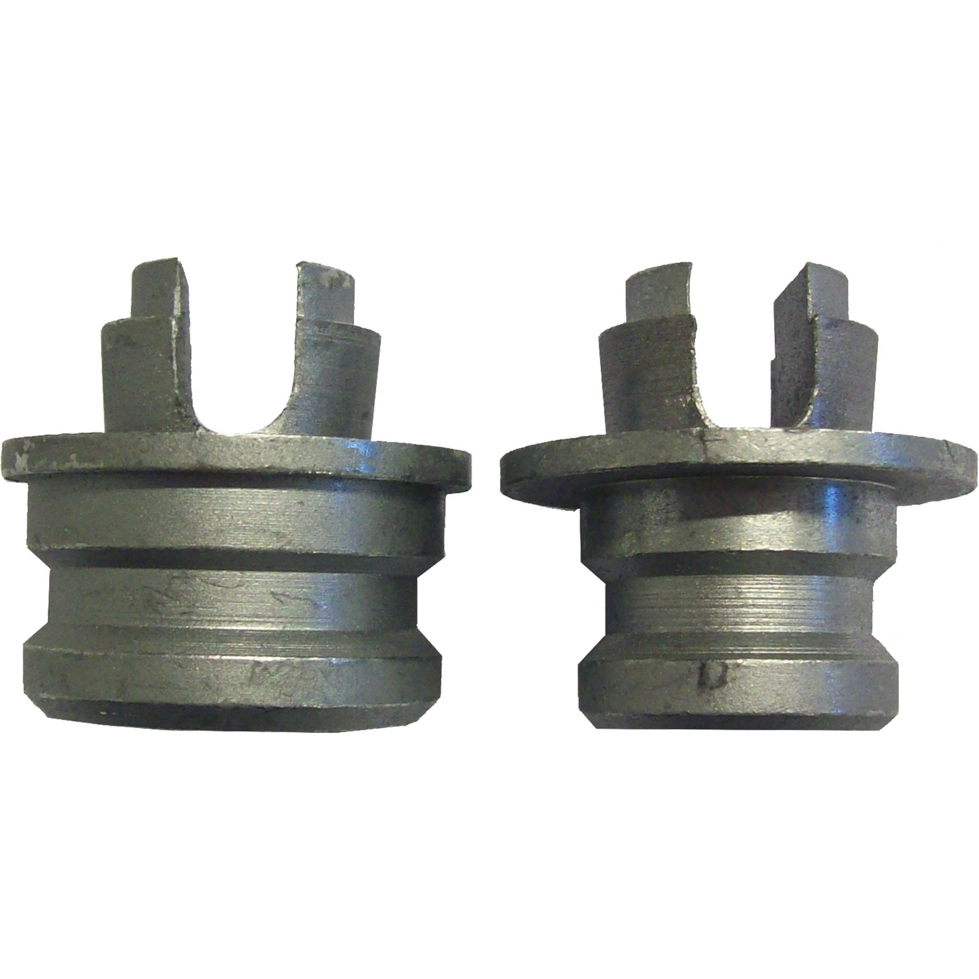 Embout mixte pour barre d'arrêt ronde en acier Embout mixte pour barre d'arrêt ronde en acier