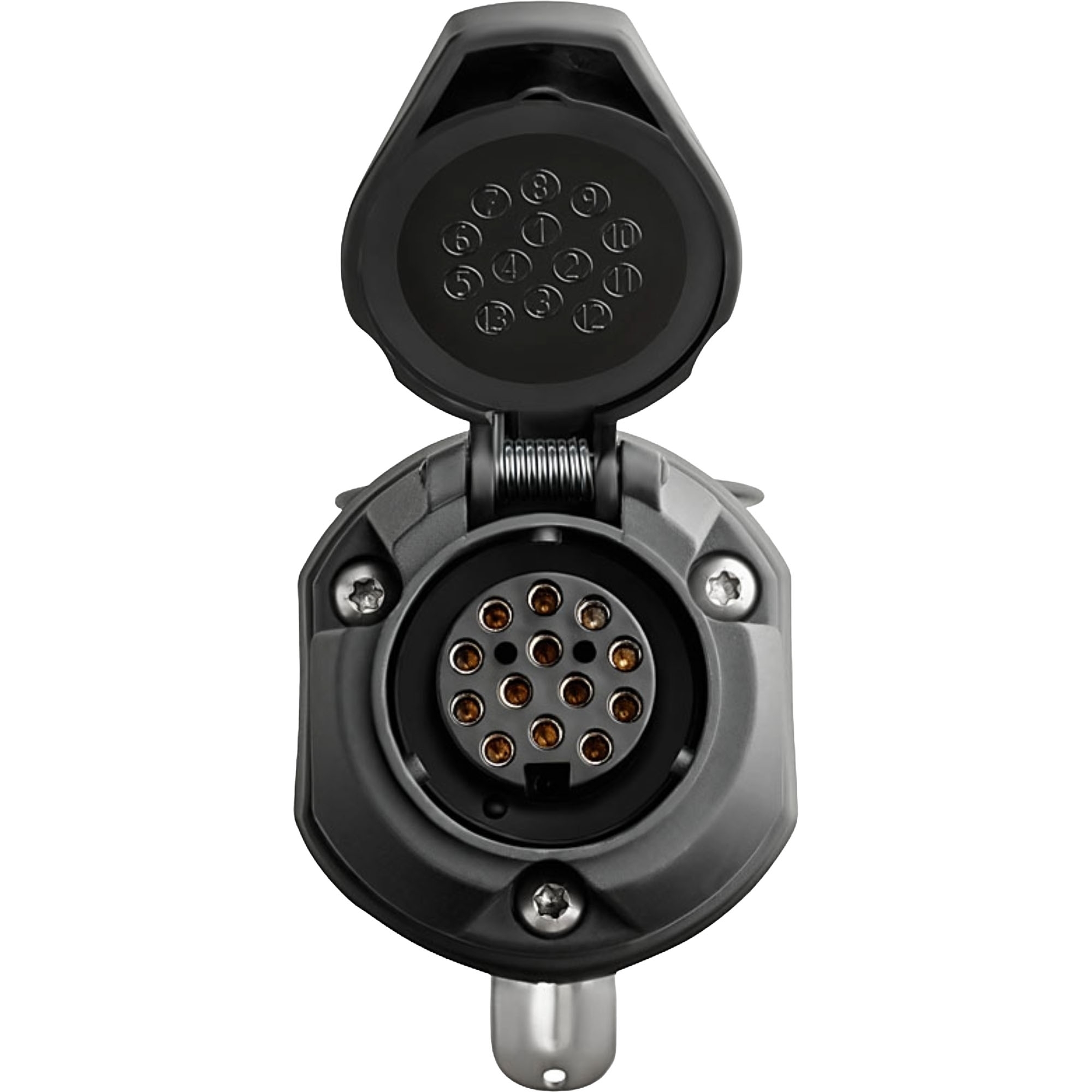 Réducteur de tension 24V, mâle 15 plots, à 12V femelle 13 plots