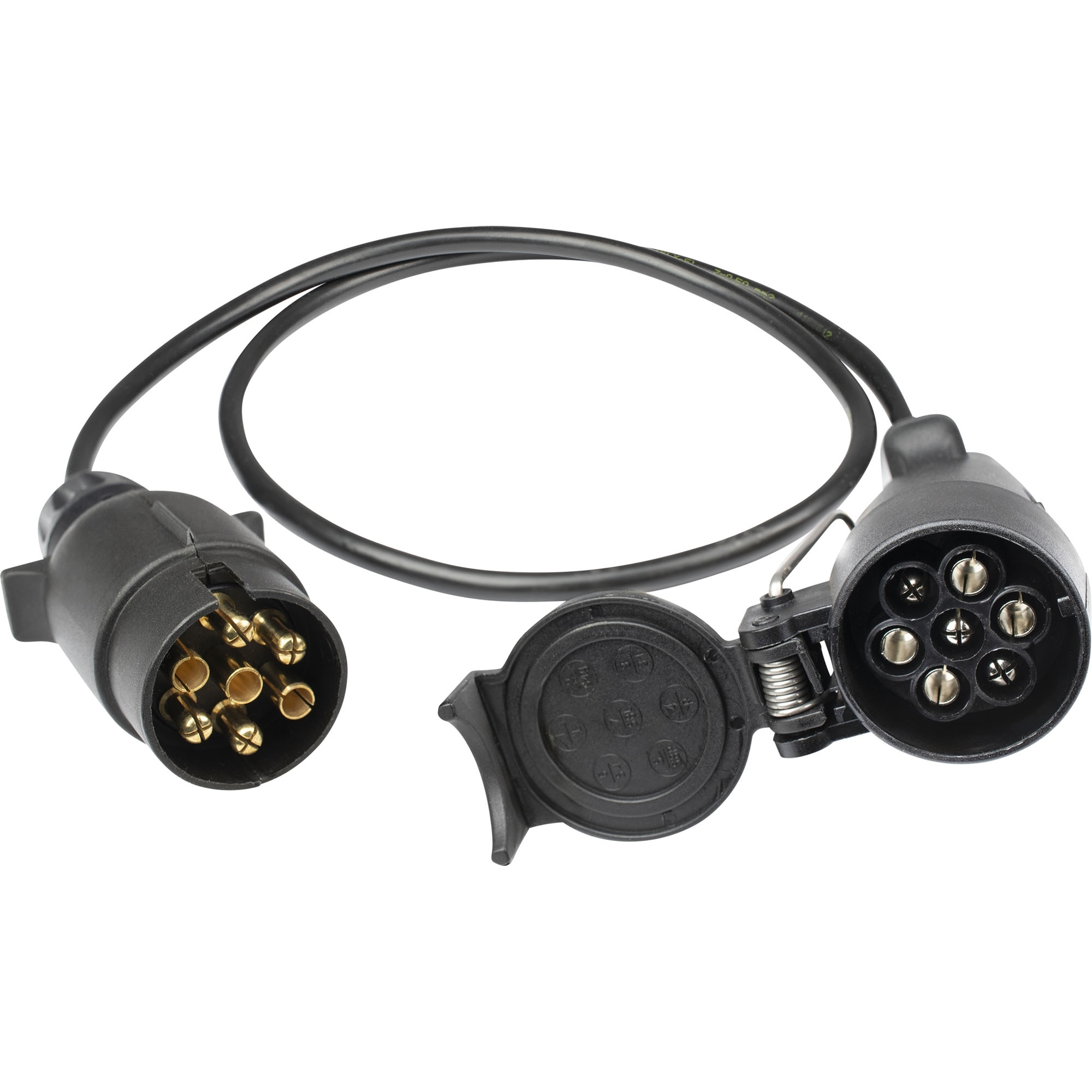 Rallonge 7 fils, longueur 1000 mm, PVC