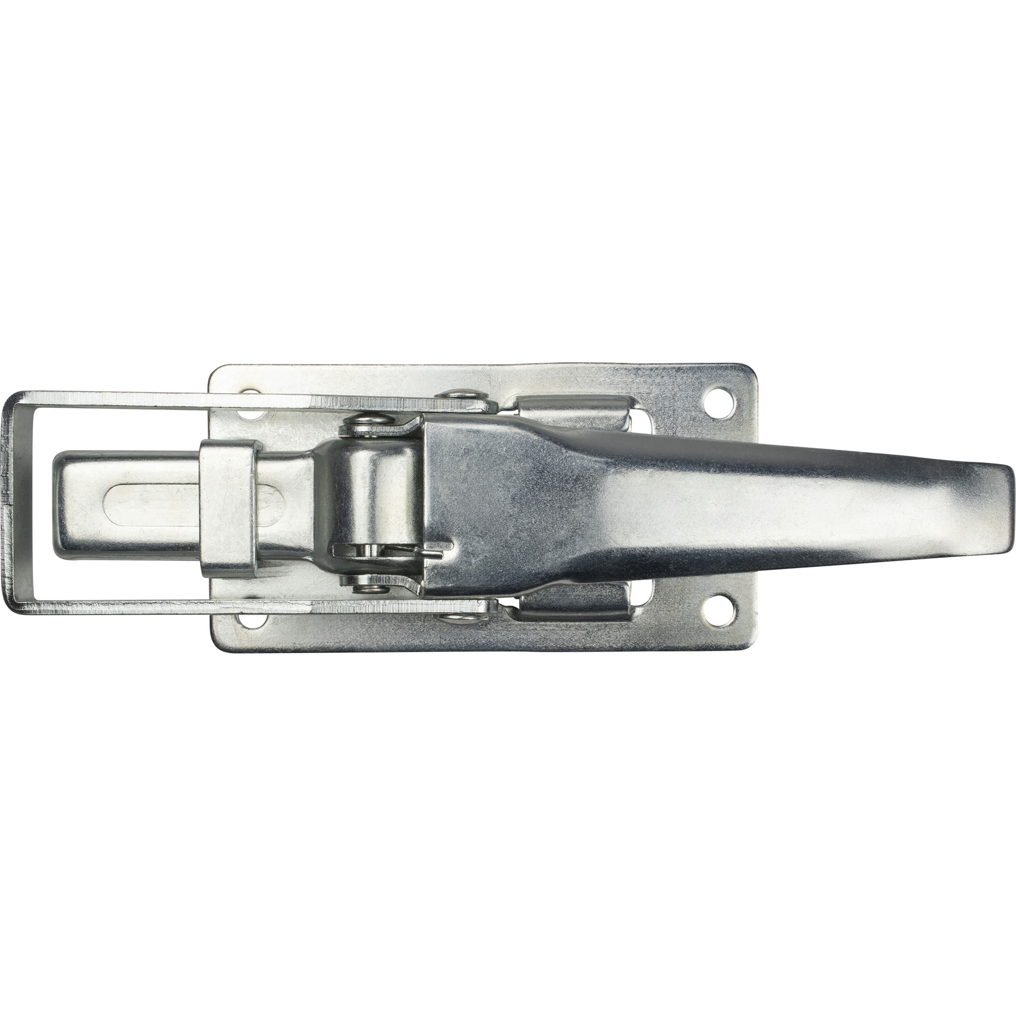 Fermeture excentrique à visser boucle d'accroche en fer plat