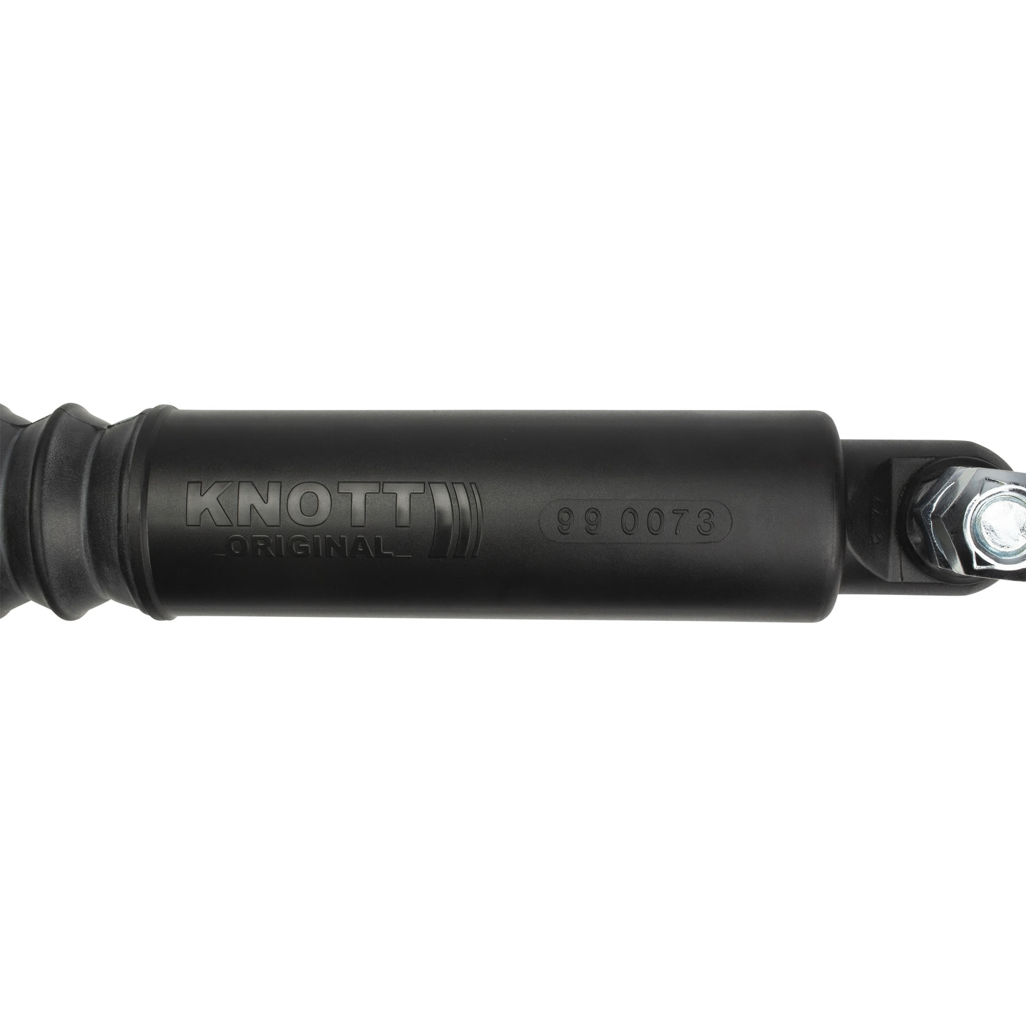 Kit d'amortisseurs Knott, charge d'essieu 4000 kg, noir