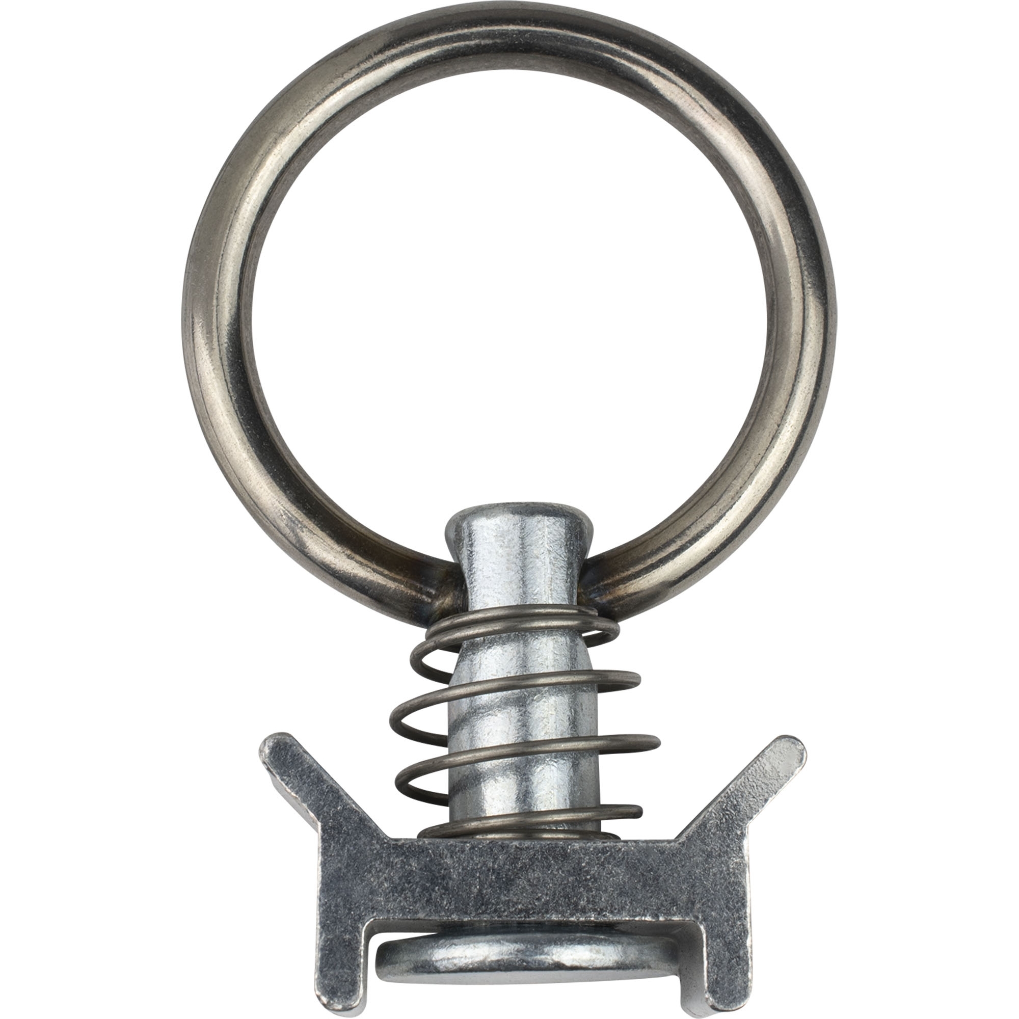 Pion avec anneau pour rail aviation