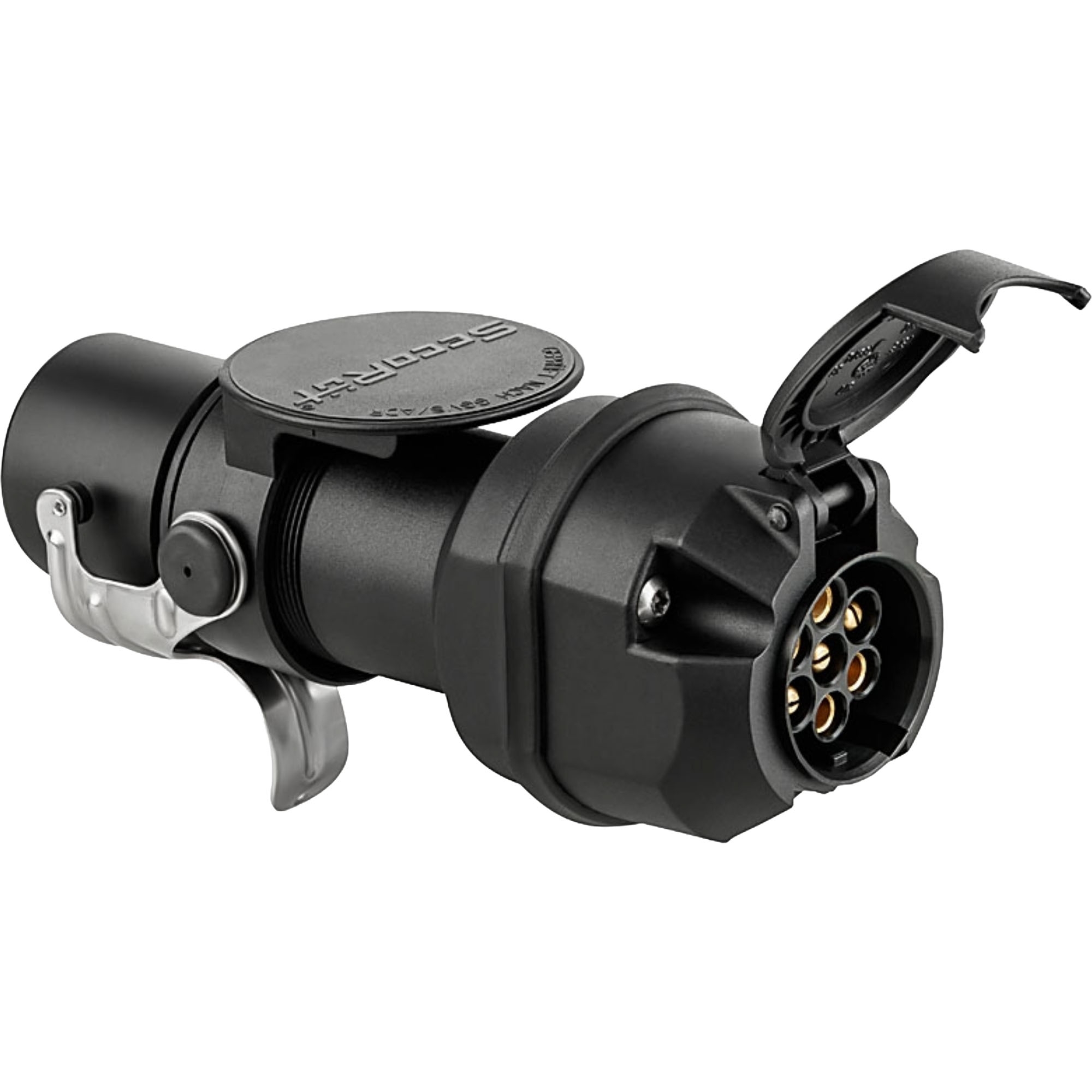 Réducteur de tension 24V, mâle 15 plots, à 12V femelle  7 plots