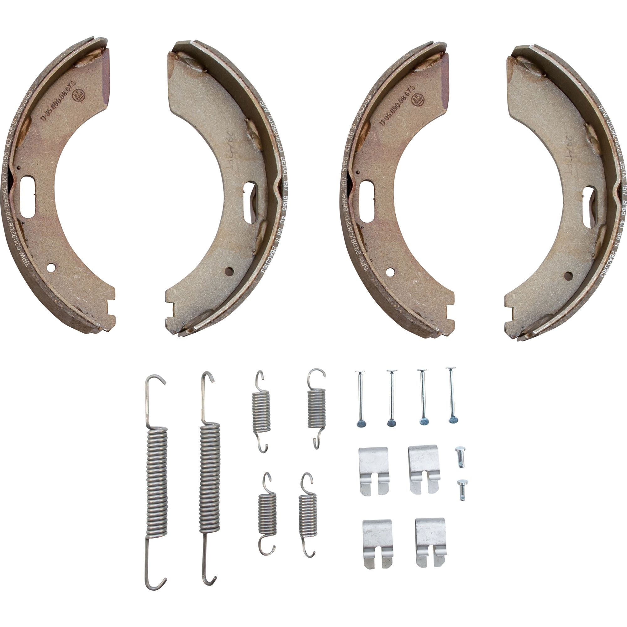 Jeu de mâchoires de frein BPW, 230x40, avec set ress.