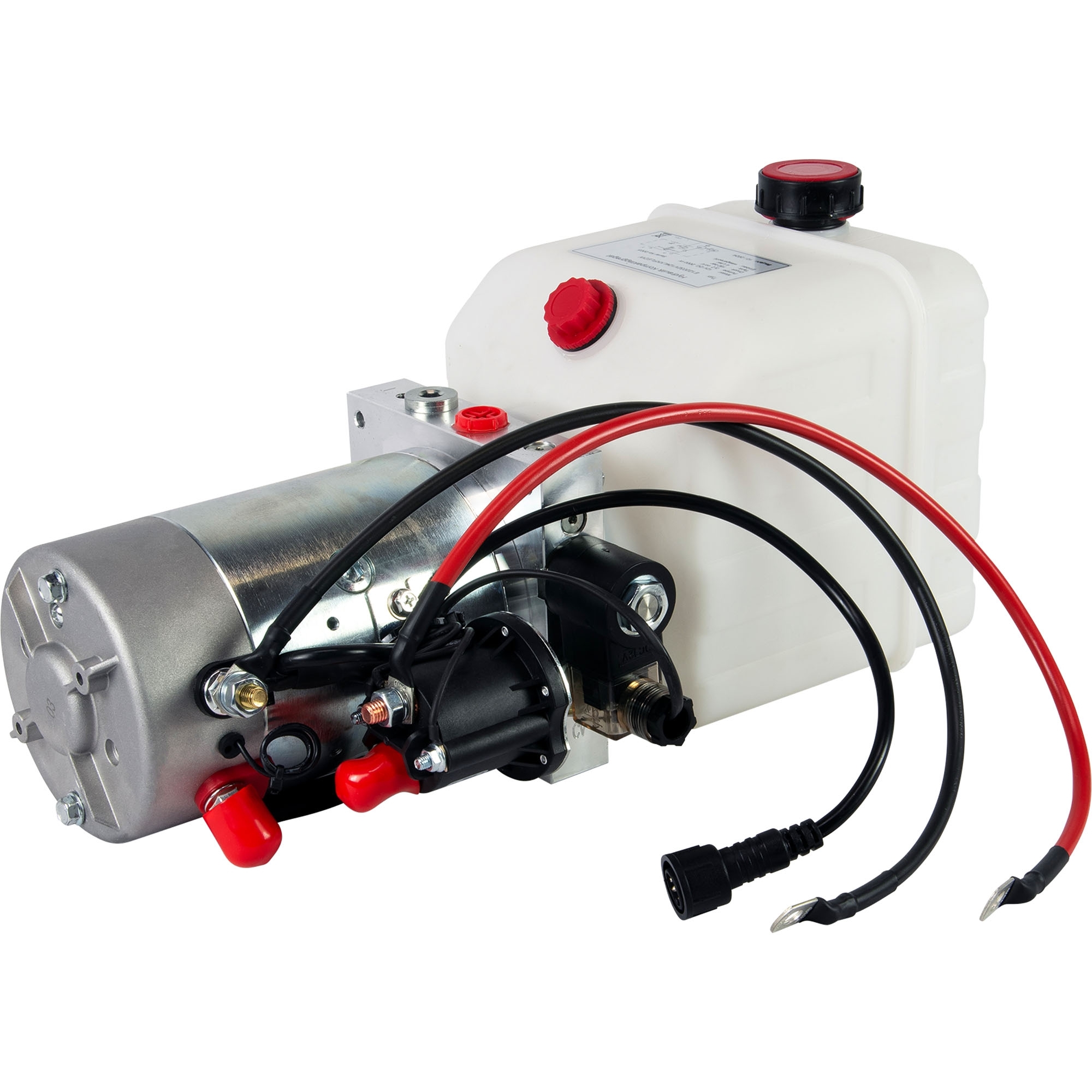 Unité compacte électrohydraulique 12V, simple effet, 4L