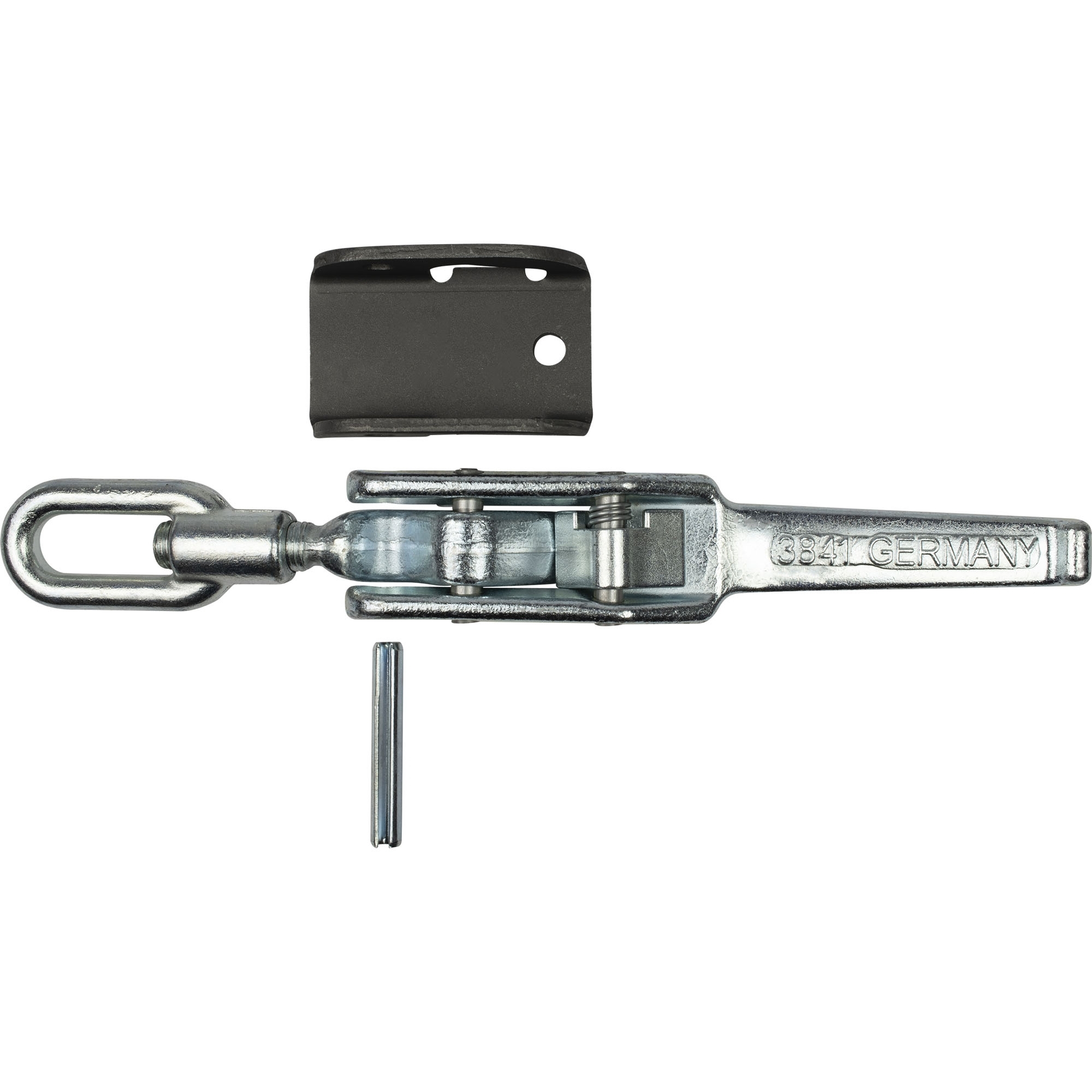 Fermeture excentrique à œillet, à souder, taille N° 1, acier  zingué