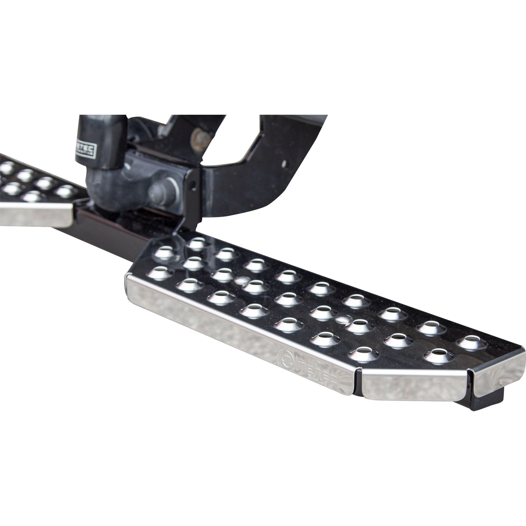 Marche-pied INOX pour crochet d'attelage, largeur 1700 mm Marche-pied INOX pour crochet d'attelage, largeur 1700 mm