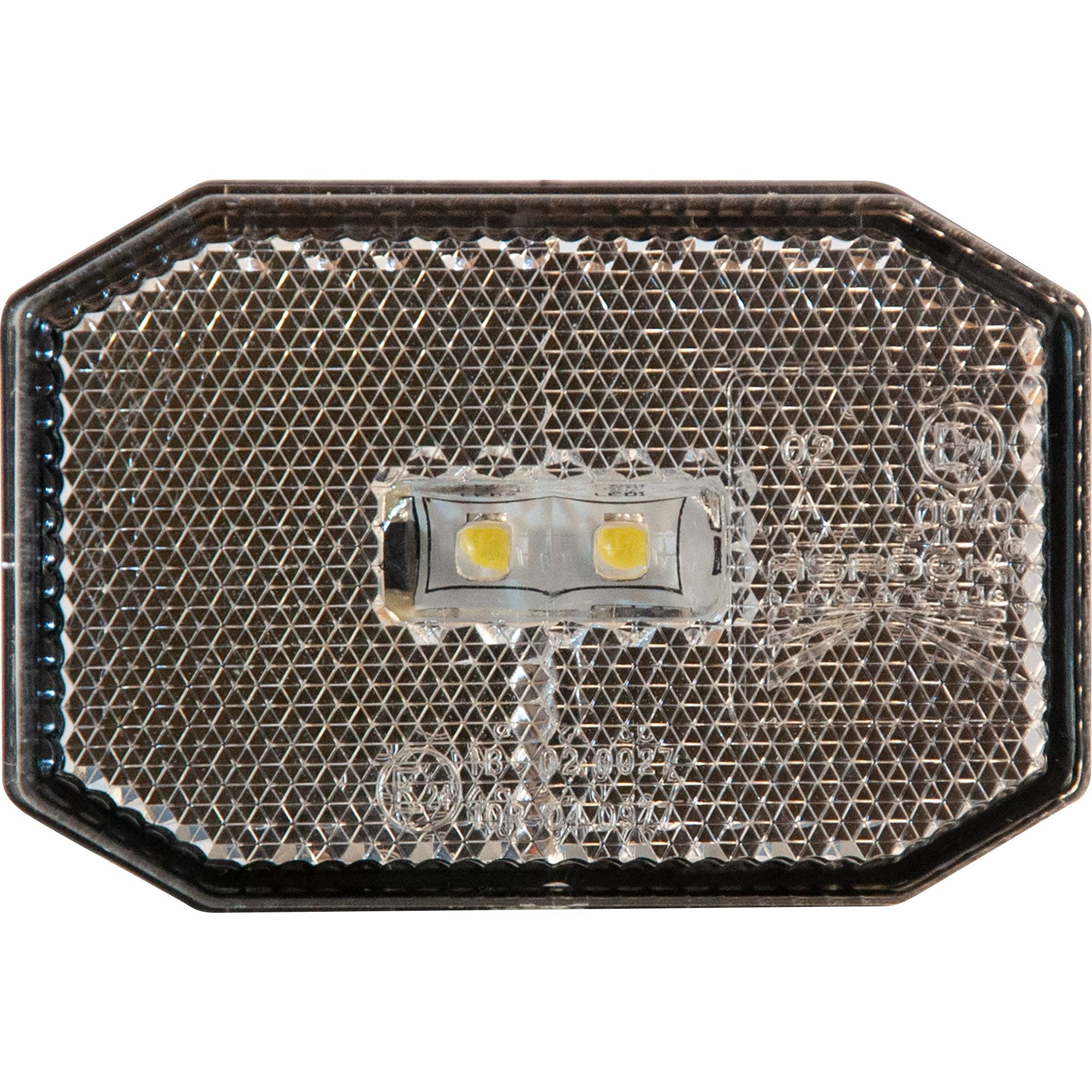 Feu de position latéral Aspöck Flexipoint LED, blanc, câble DC