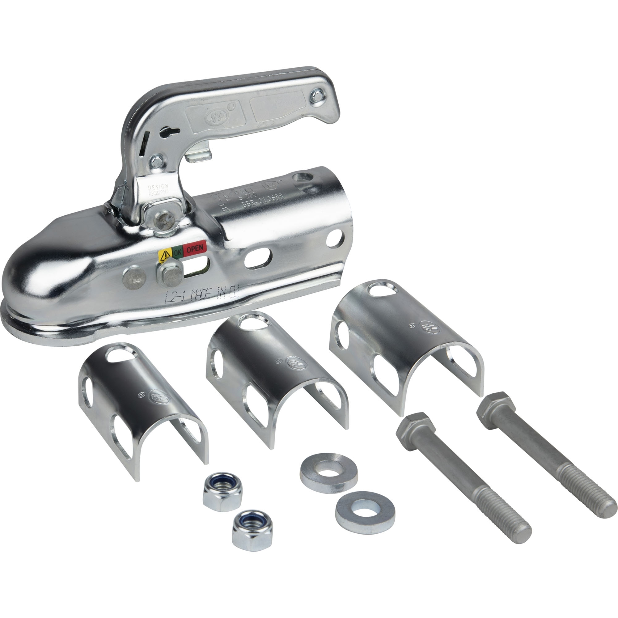 Accouplement à boule uni., SPP 2300 kg, Ø 35-50 mm