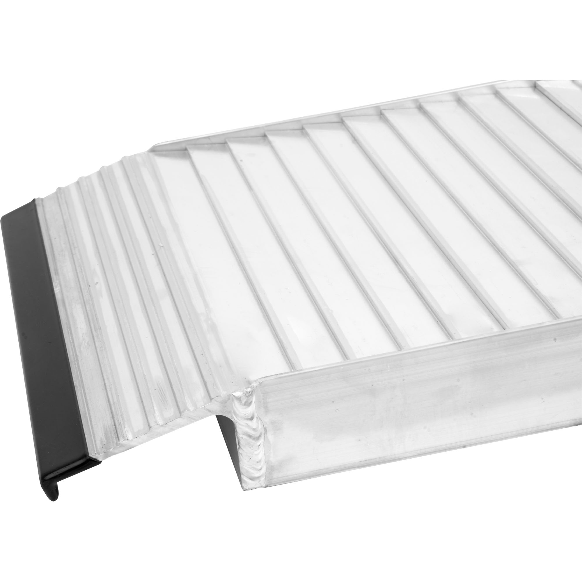 Rail de chargement, pliable, courbé