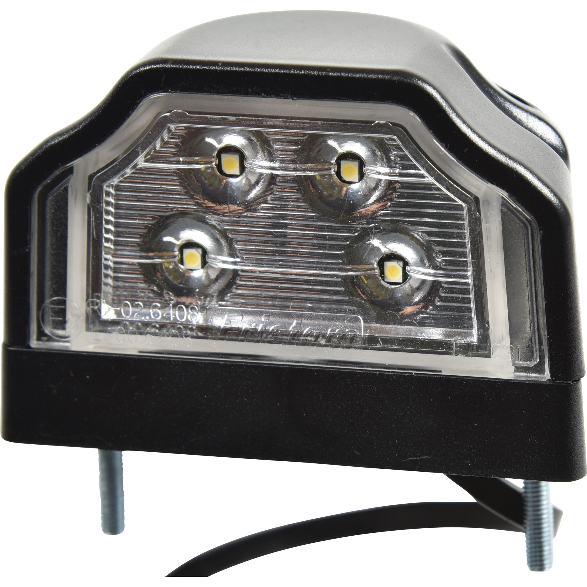 Eclaireur de plaque LED avec sortie câble plat 500mm et clickin