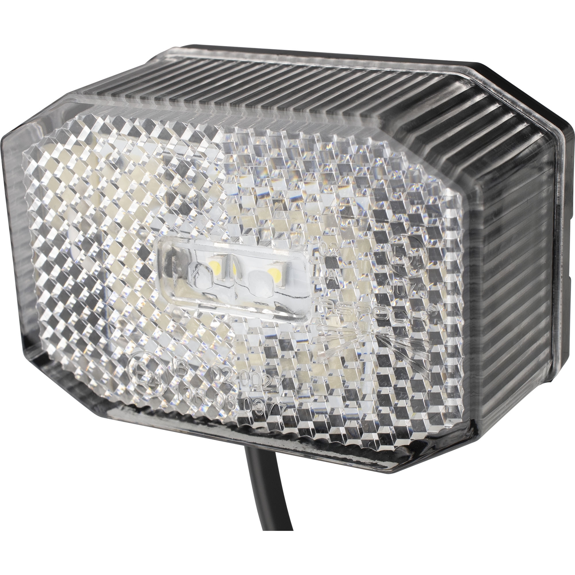 Feu de position latéral Aspöck Flexipoint LED, blanc, câble DC