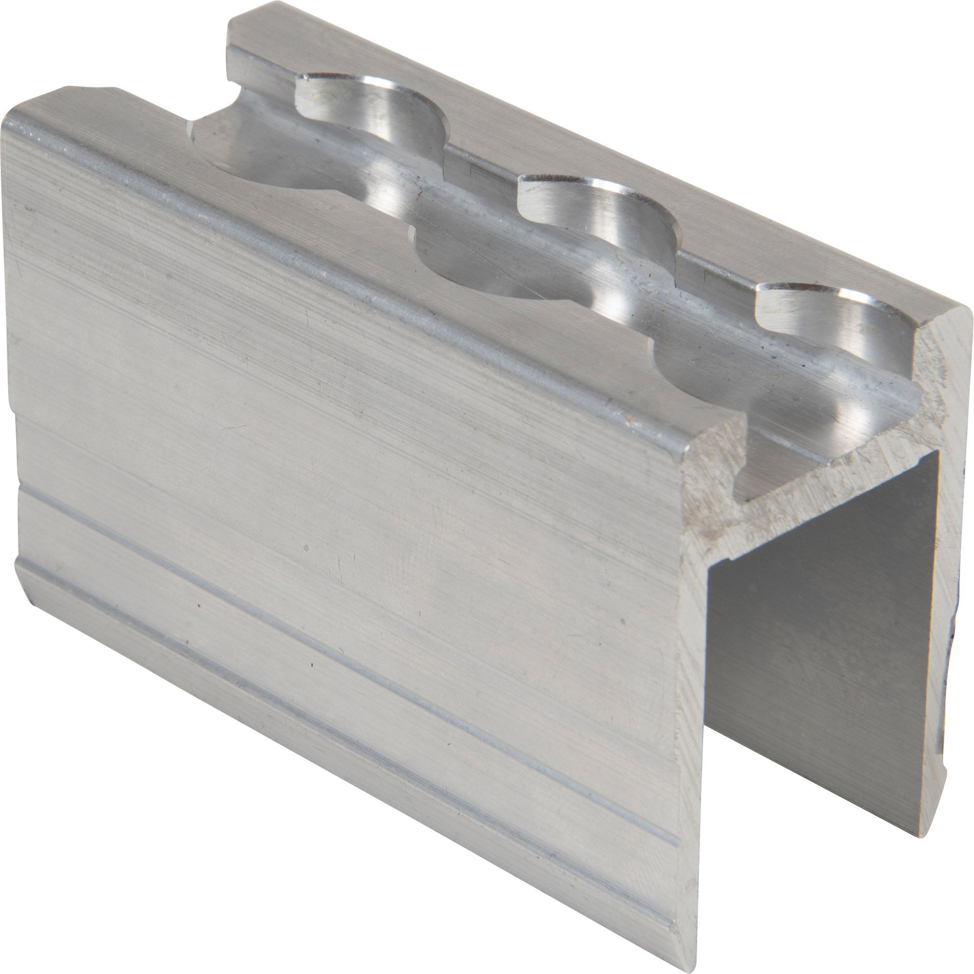 Rail aérien en aluminium, fixation supérieure, L 3000 mm Rail aérien en aluminium, fixation supérieure, L 3000 mm