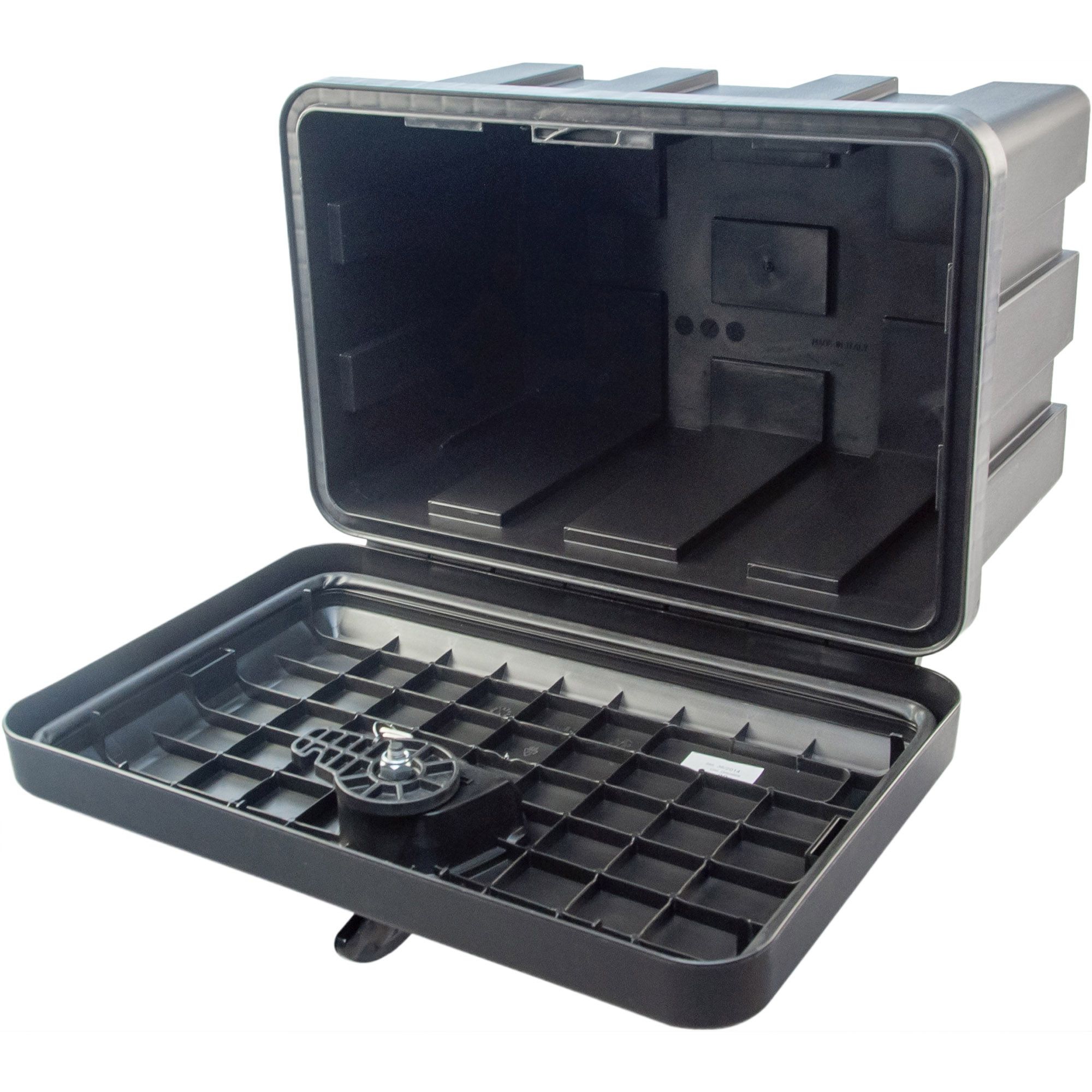 Coffre à outils, en PVC, L500 x P300 x H350 mm