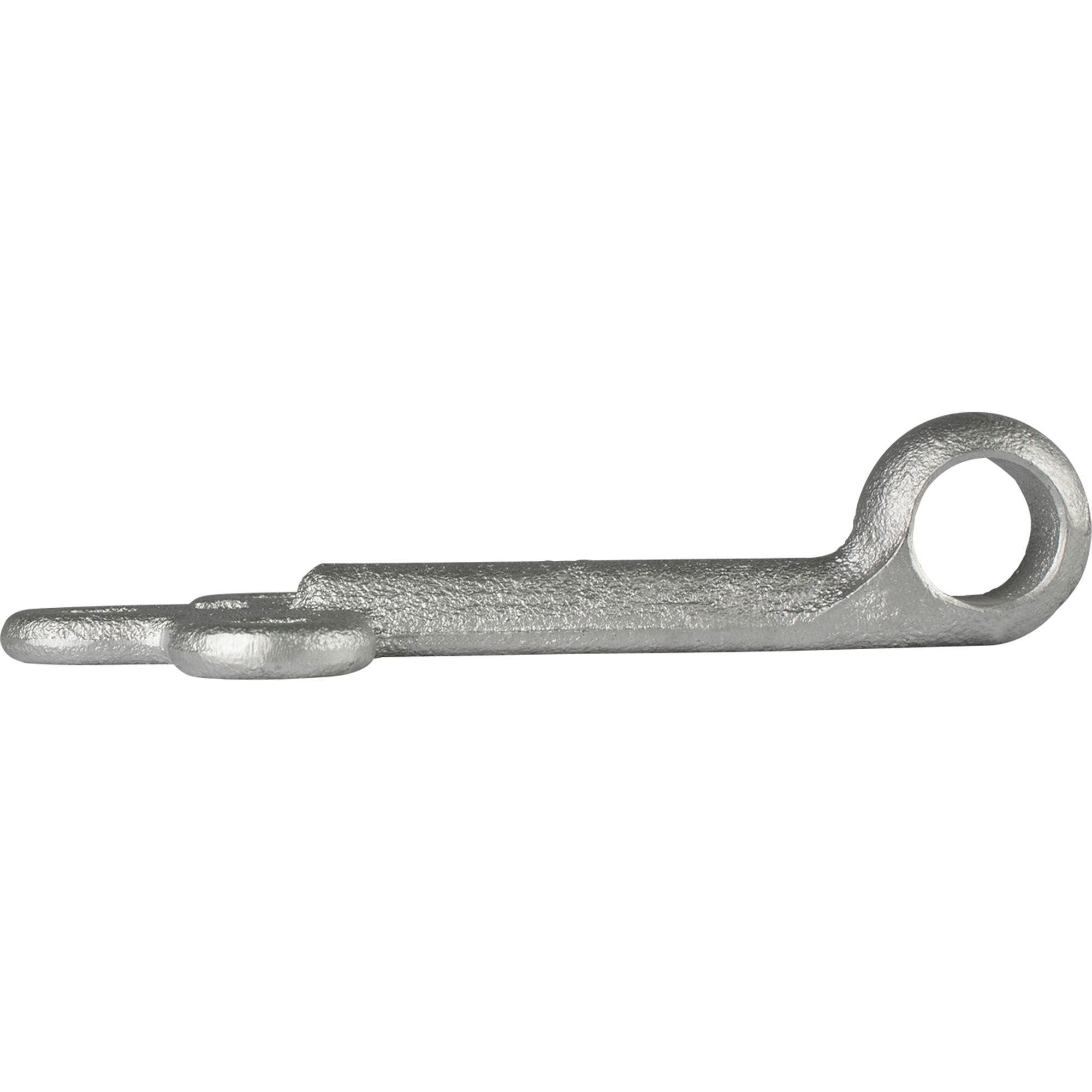 Œillet pour fermeture de ridelle à levier, taille N°1, 125 x 70mm